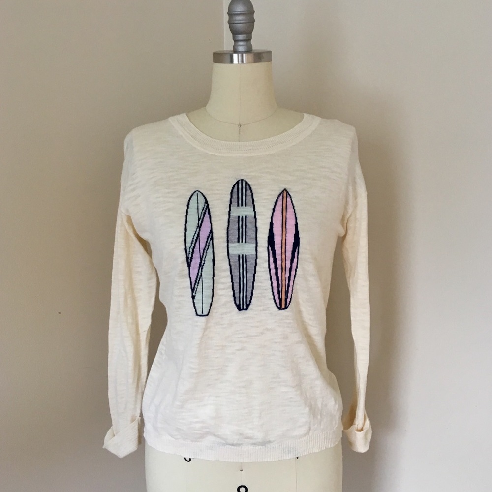 J. Crew Surfboard Sweater